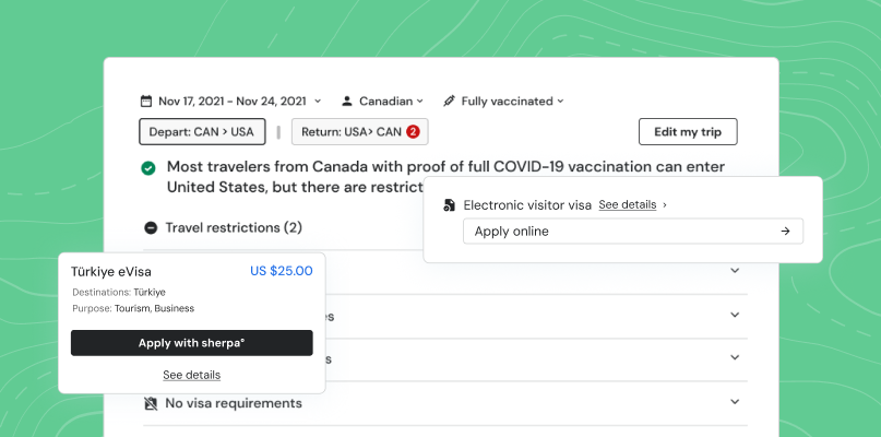 Visa card layout redesign